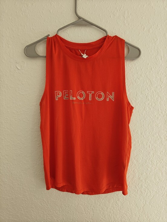Spiritual Gangster Tops - Spiritual Gangster Peleton Women's Orange Workout Tank Top Size Small